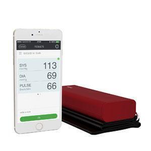 Qardioarm Smart Blood Pressure Monitor for Apple iOS and Android Imperial Red - All