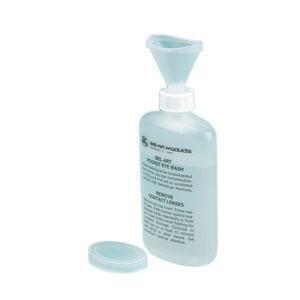 Pocket Size Eyewash Bottle with Lid 4 oz - All