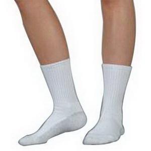 Silver Sole Support Sock 12-16 mmhg Xlarge White - All
