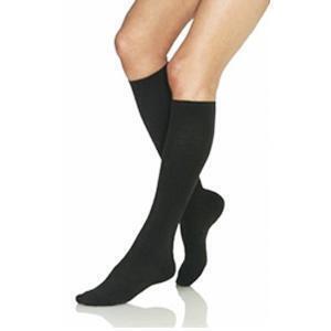 Jobst Opaque 20-30 mmHg Med Black Knee High - All