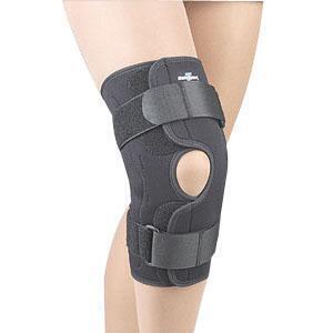 Safe-t-sport Wrap-Around Hinged Knee Stabilizing Brace Neoprene X-Large - All
