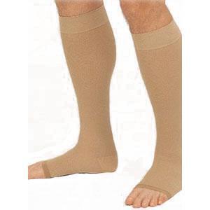 Jobst Relief 30-40 mmHg Knee High Open Toe X-Large Full Calf Beige - All