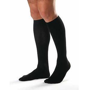 Jobst Medical LegWear For Men Knee High Socks 20-30 mmHg Black Medium 1 Pair - All