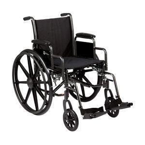 Roscoe K3-Lite Wheelchair 18 Seat with Swing Away Footrests - All