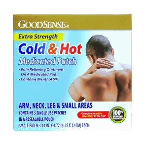 Hot and Cold Medicated Patch 3-1/7 x 4-3/4 5 Count - All