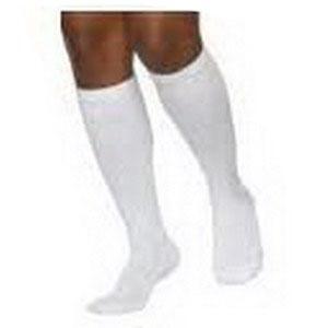 Cushioned Cotton Calf 20-30 Med Long Mens White - All