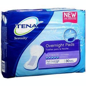 Tena Serenity Overnight Pads - All