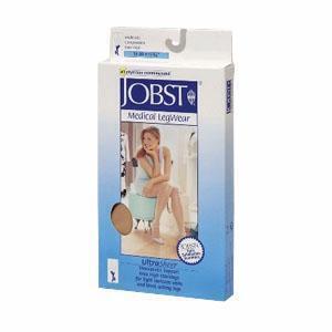 Jobst Ultrasheer 15-20 mmHg Med Suntan Knee High - All