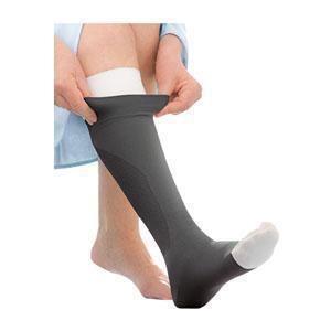 Jobst Ulcercare Medium Black Knee High Open Toe No Zipper - All