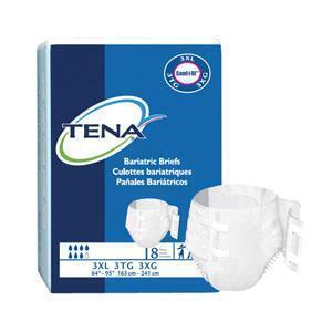 Tena Bariatric Stretch Incontinence Briefs 3Xl 8 count - All