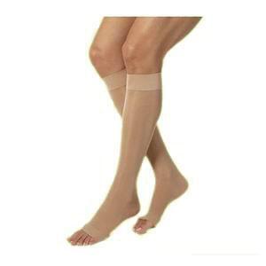 Cotton Comfort Men's Knee-High Compression Stockings Large Short - All