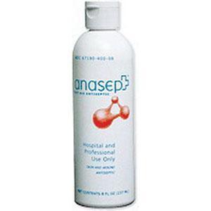 Anasept Antimicrobial Wound Cleanser 8 oz. Bottle - All