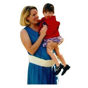 Baby Your Back Deluxe Maternity Lumbar Support Small Natural - All