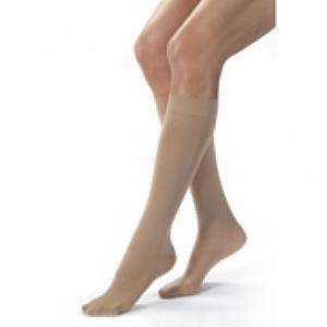 Jobst Opaque 30-40 mmHg Med Natural Knee High Petite - All