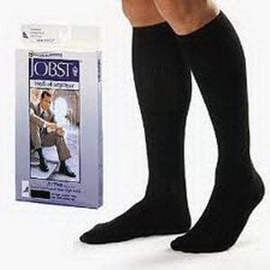 Jobst Men's 15-20 mmHg Moderate Casual Knee High Support Sock - All