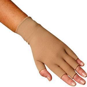 Juzo Gauntlet with Finger Stub 20-30 mmHg Small Beige - All