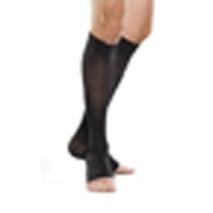 Soft Knee High Open Toe 20-30 Sz 3 Reg Blk - All