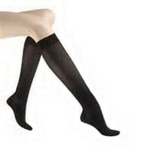 Jobst Ultrasheer 20-30 mmHg Med Black Knee High Open Toe - All