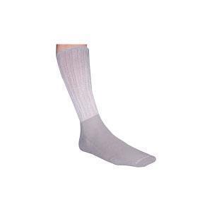 Holofiber Diabetic Med Crew Socks Size 9 to 11 Anti-microbial - All