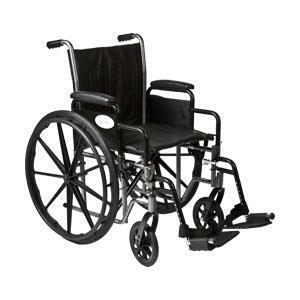 Roscoe K2-Lite Wheelchair 18 Seat with Swing Away Footrests - All