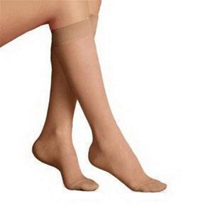 Jobst Medical LegWear Knee High 15-20 mmHg Ultra Sheer Large Silky Beige 1 Pair - All