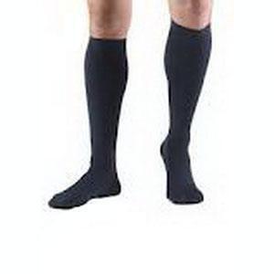 Jobst SupportWear Socks For Men Knee High 8-15 mmHg Navy X-Large 1 Pair - All
