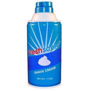 Freshscent Aerosol Shave Cream 11 oz. Can - All