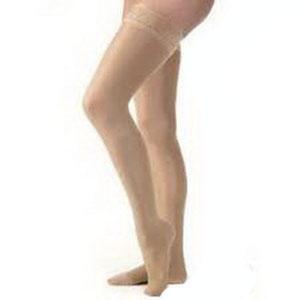 Jobst Ultrasheer 15-20 mmHg Xl Natural Thigh High Silicone Lace Strip - All