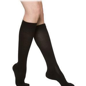 Cushioned Cotton Calf 20-30 X-Large Long Closed Black - All