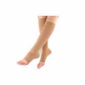 Eversheer 20-30mmHg Calf Open Toe Medium Short Suntan - All