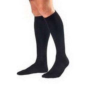 Jobst Men's Dress Knee High 8-15mmHg-Large-Black - All