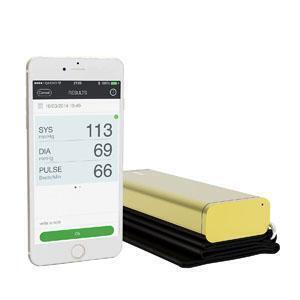 Qardioarm Wireless Blood Pressure Monitor for iOS and Android Gold - All