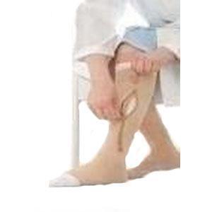 Jobst Ulcercare Small Beige Knee High Open Toe Right Side Zipper - All