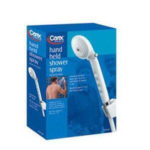 Carex Handheld Shower Spray with Diverter Valve Kit - All