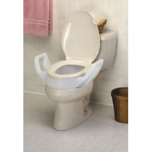 Maddak Raised Toilet Seat with Arms 725753210Ea 1 Each / Each - All