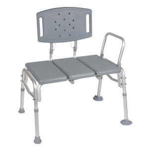 Drive Medical Heavy Duty Bariatric Plastic Seat Transfer Bench - All