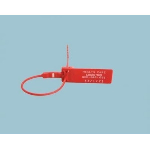Health Care Logistics Secur-Pull Breakable Security Seal 7907-10Pk Red 100 Each / Pack - All