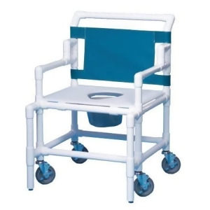 Pvc Bariatric Shower Commode Chair 22 Inch - All