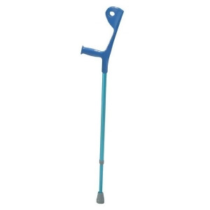 Drive Medical Euro Style Light Weight Forearm Walking Crutch Blue - All