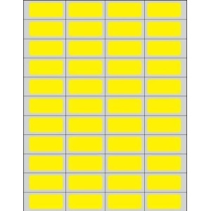 General Purpose Chart Label Timemed Yellow 8.5 x 11 - All
