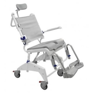 Aquatec A1525707 OceanDual with Recline Back Shower Commode Chair - All