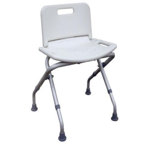 Drive Medical Folding Bath Bench with Backrest - All
