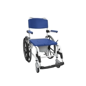 Drive Medical Aluminum Shower Mobile Commode Transport Chair - All