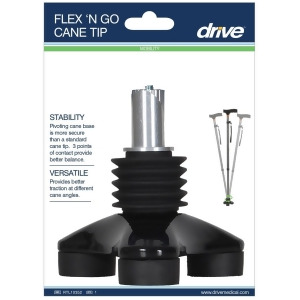 Drive Medical Flex 'N Go Cane Tip - All