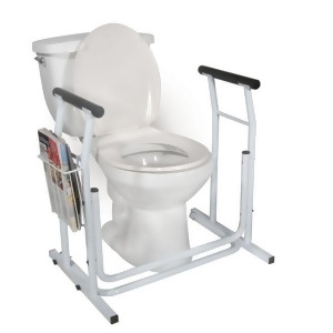 Drive Medical Stand Alone Toilet Safety Rail - All
