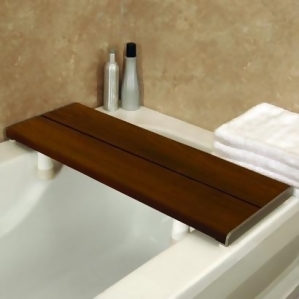 Invisia Collection Bath Bench Brazilian Walnut Shower Seat - All