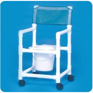 Standard Line Slant Seat Shower Chair Commode Vlsc16p 38 H x 21 W x 25.5 D - All