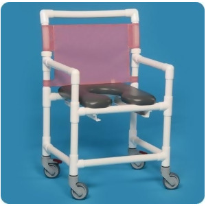 Midsize Open Front Soft Seat Shower Chair Vlof9200ms - All