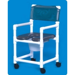 Innovative Products Unlimited Vlof17p Standard Line Open Front Soft Seat Shower Chair Commodes - All