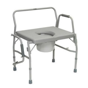 Bariatric Drop Arm Commode 1 Each / Each - All